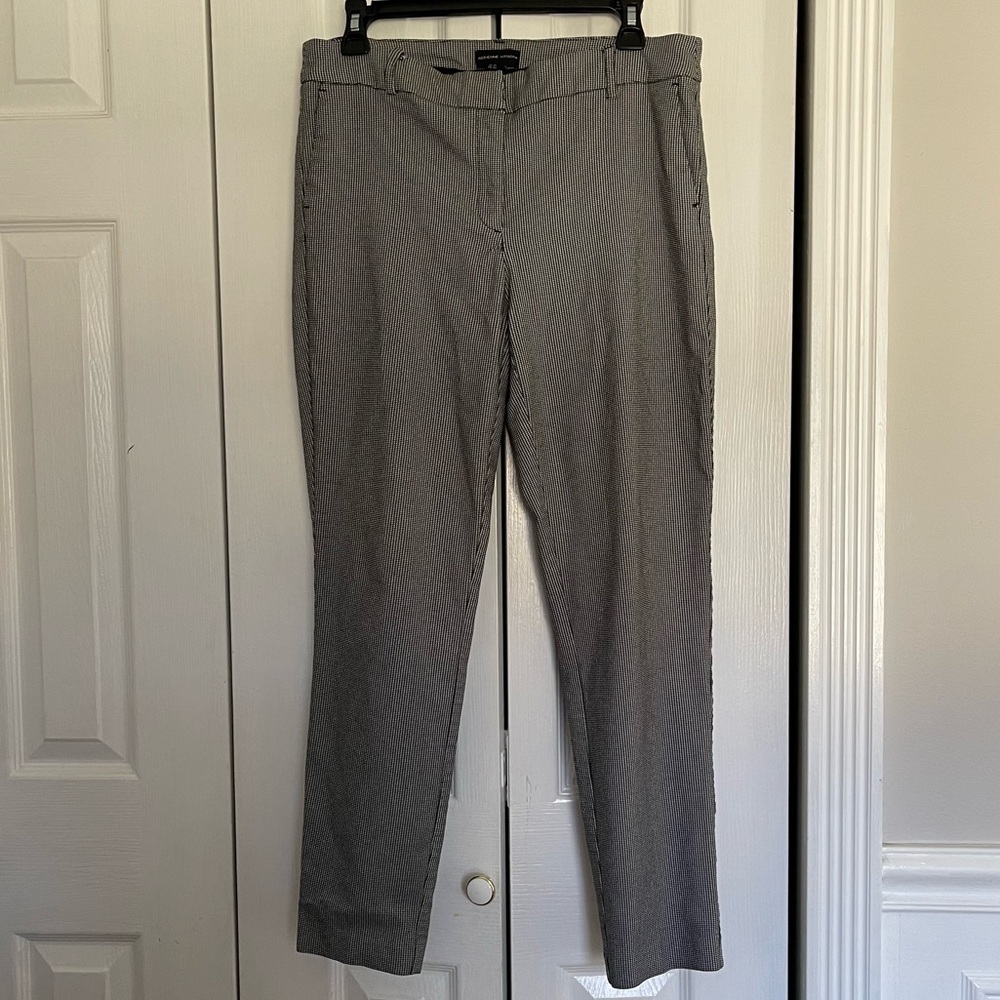 Adrienne Vittadini Gingham Slacks